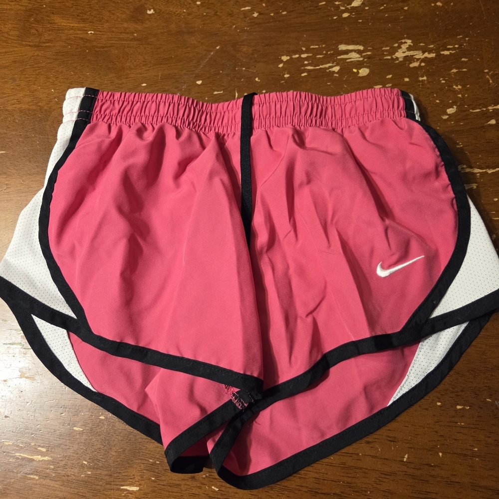 Nike Athletic Shorts in Pink and Black